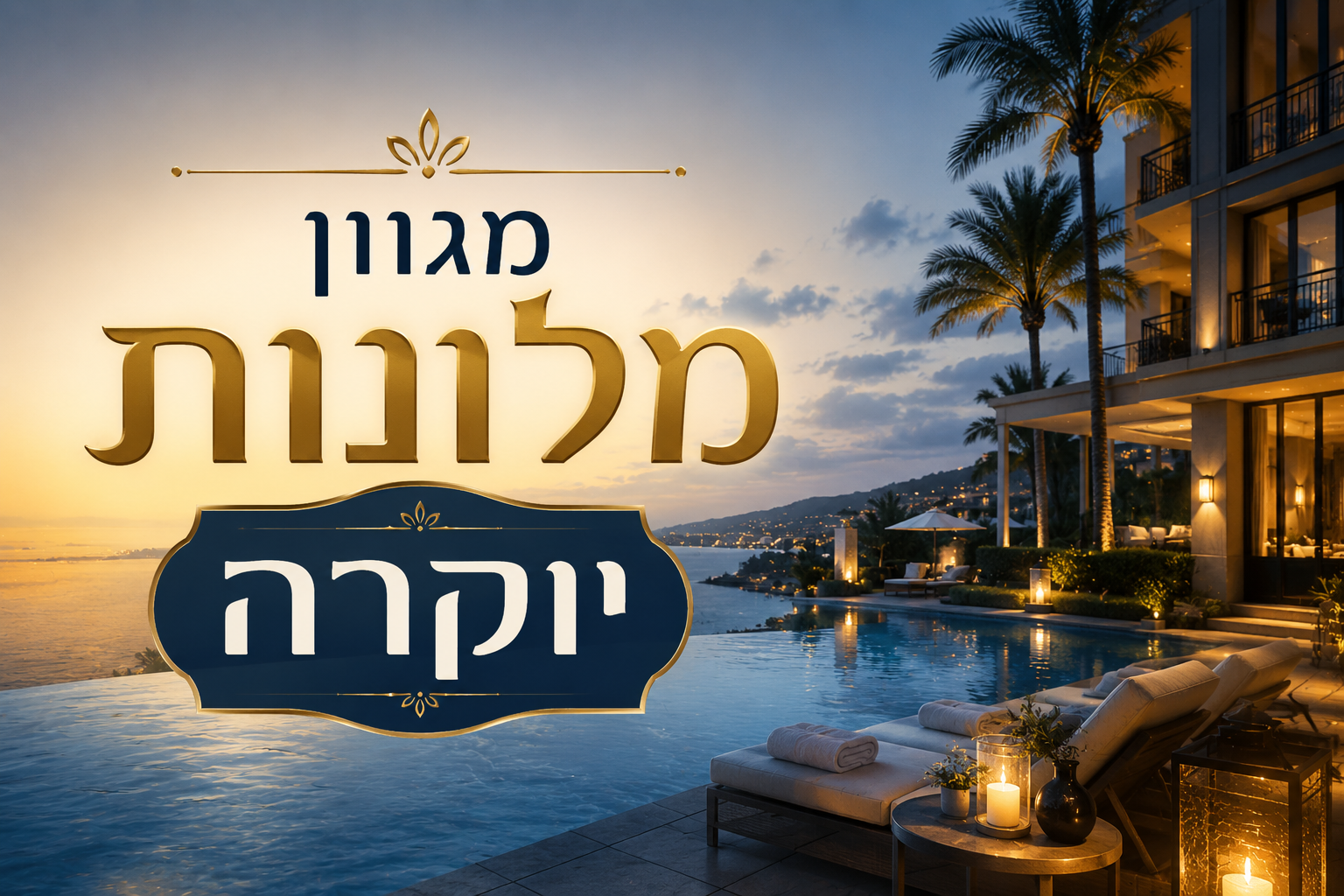 מגוון מלונות יוקרה בתאילנד